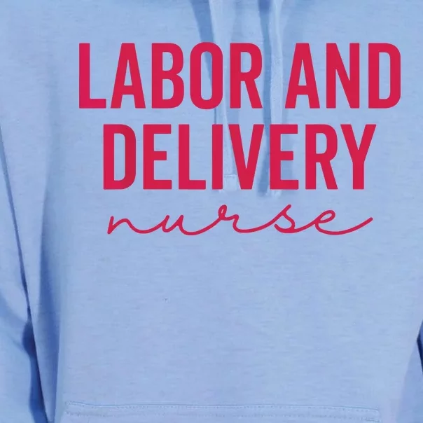 Cute Labor And Delivery Nurse Appreciation Nursing LD Nurse Unisex Surf Hoodie