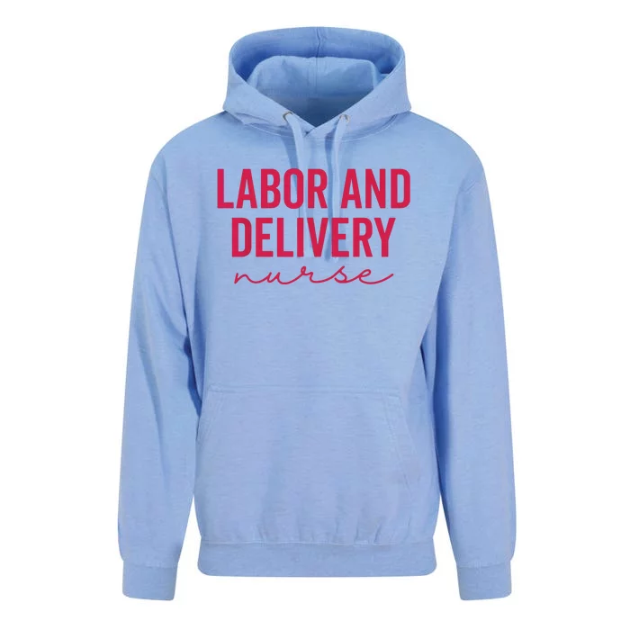 Cute Labor And Delivery Nurse Appreciation Nursing LD Nurse Unisex Surf Hoodie