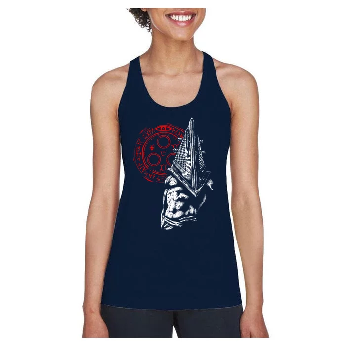 Chain Link And Fog Women's Racerback Tank