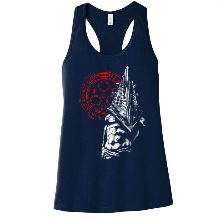 Chain Link And Fog Women's Racerback Tank