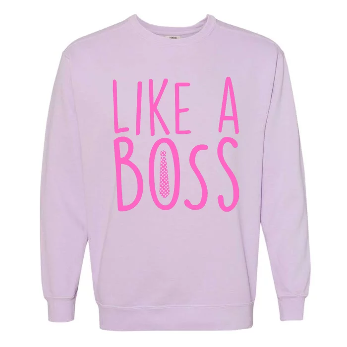 Cute Like A Boss Garment-Dyed Sweatshirt