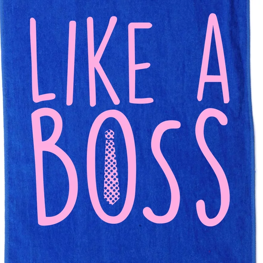 Cute Like A Boss Platinum Collection Golf Towel