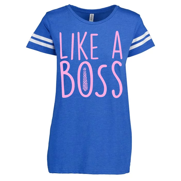 Cute Like A Boss Enza Ladies Jersey Football T-Shirt