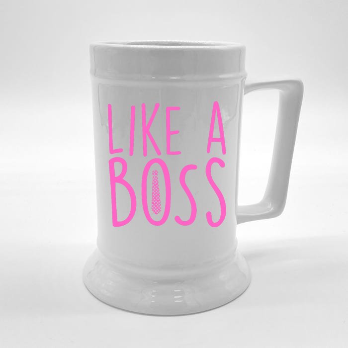 Cute Like A Boss Front & Back Beer Stein