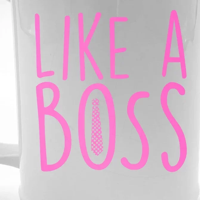 Cute Like A Boss Front & Back Beer Stein