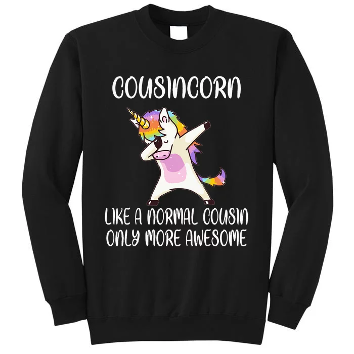 Cousincorn Like A Cousin Only Awesome Dabbing Unicorn Sweatshirt