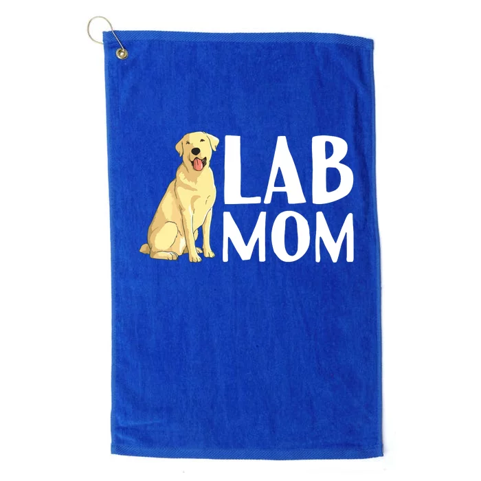 Cute Labrador Art For Women Mom Labrador Retriever Lab Dog Platinum Collection Golf Towel