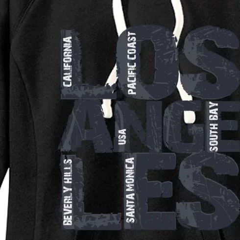 Cool Los Angeles California Dreaming S Los Angeles Gift Women's Fleece Hoodie