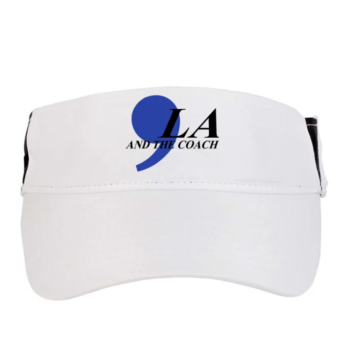 Comma La And The Coach Adult Drive Performance Visor