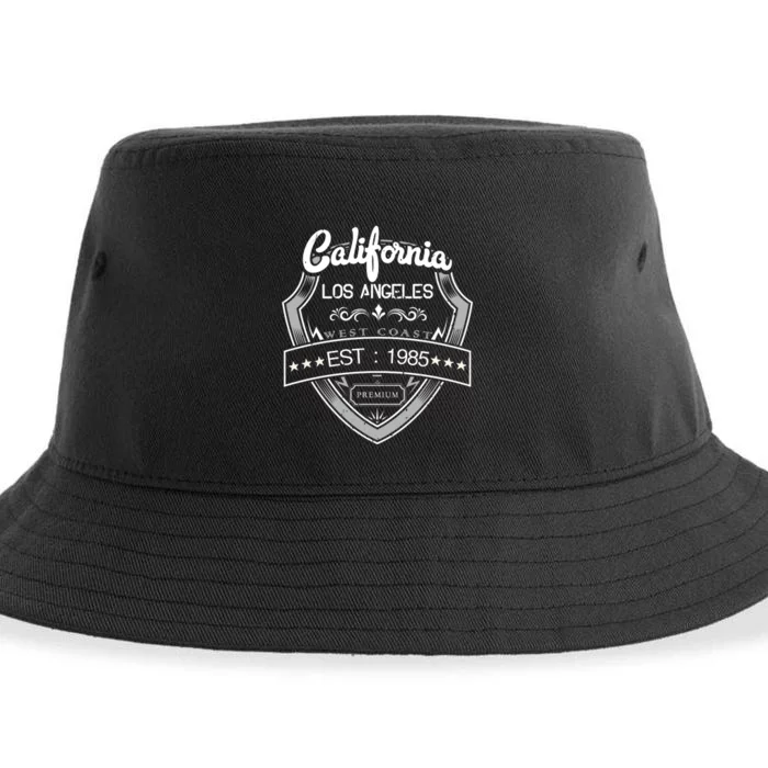 California Los Angeles Sustainable Bucket Hat