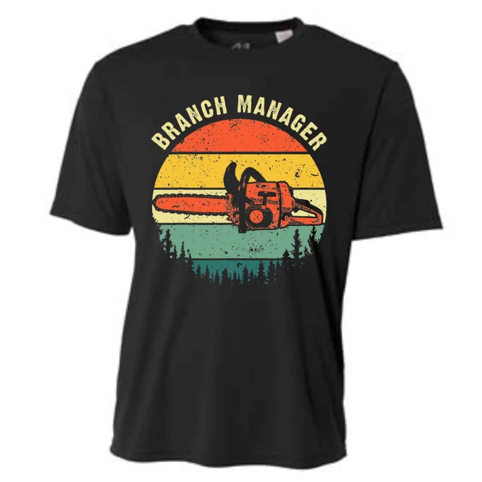 Cool Lumberjack Art Men Women Arborist Logger Branch Manager Cooling Performance Crew T-Shirt