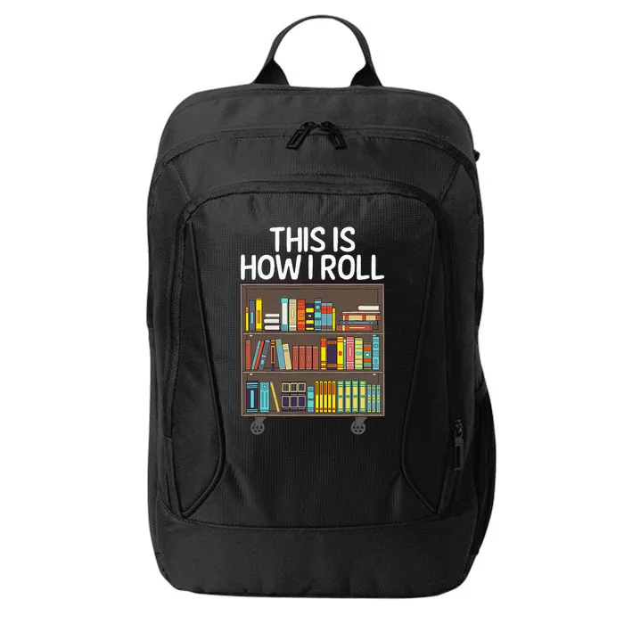 Cute Library Art For  Book Reader School Librarian City Backpack