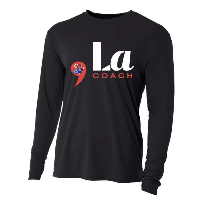 Comma La And The Coach Cooling Performance Long Sleeve Crew