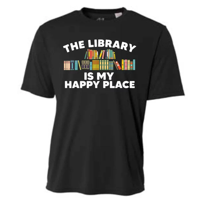 Cool Library Art For Men Women Bookworm Librarian Book Lover Cooling Performance Crew T-Shirt