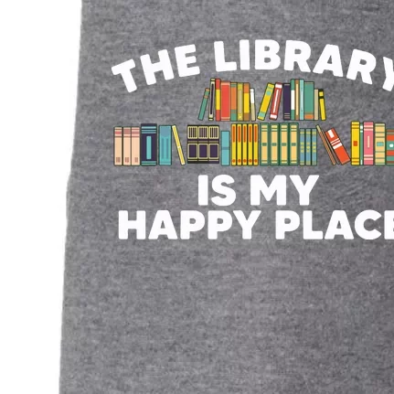 Cool Library Art For Men Women Bookworm Librarian Book Lover Doggie 3-End Fleece Hoodie