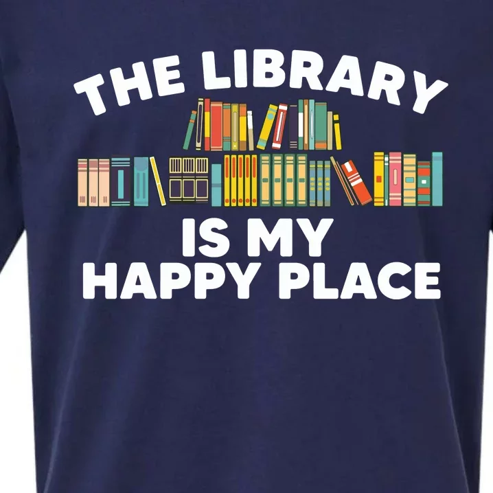 Cool Library Art For Men Women Bookworm Librarian Book Lover Sueded Cloud Jersey T-Shirt