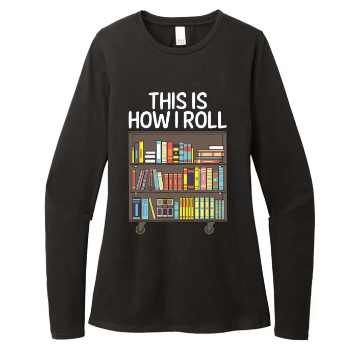 Cute Library Art For Men Women Book Reader School Librarian Womens CVC Long Sleeve Shirt