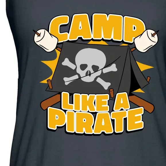 Camp Like A Pirate Ladies Essential Flowy Tank