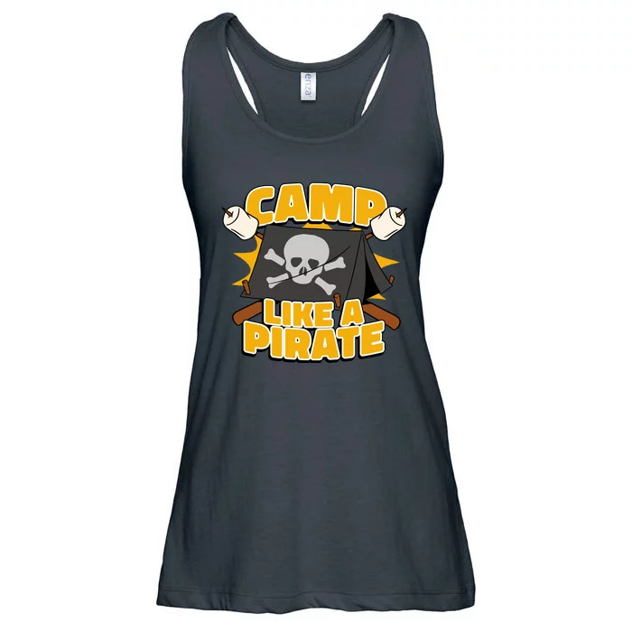 Camp Like A Pirate Ladies Essential Flowy Tank