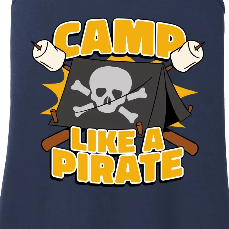 Camp Like A Pirate Ladies Essential Tank