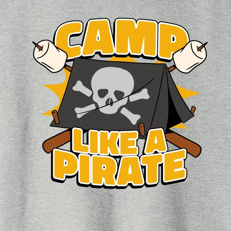 Camp Like A Pirate Women's Crop Top Tee