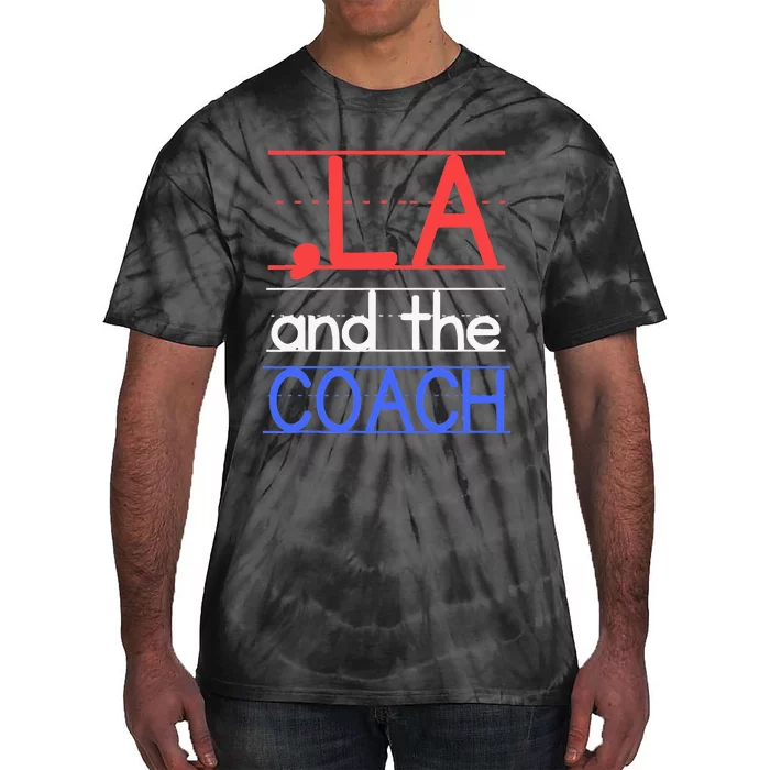 Comma La And The Coach Harris Walz 2024 Tie-Dye T-Shirt