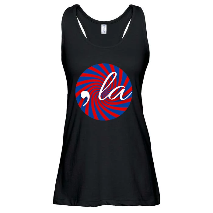 Comma La A Kamala Harris Pronunciation Guide ItS Comma La Ladies Essential Flowy Tank