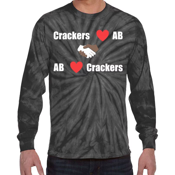 Crackers Love Ab Ab Love Crackers Tie-Dye Long Sleeve Shirt