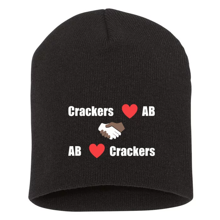 Crackers Love Ab Ab Love Crackers Short Acrylic Beanie