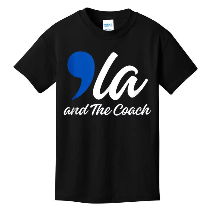 Comma La And The Coach 2024 Kids T-Shirt