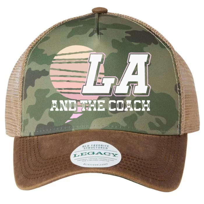 Comma La And The Coach Kamala Harris & Tim Walz Legacy Tie Dye Trucker Hat