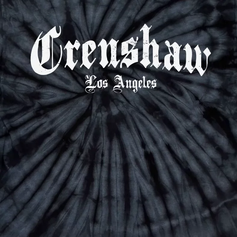 Crenshaw Los Angeles California Hood Tie-Dye T-Shirt