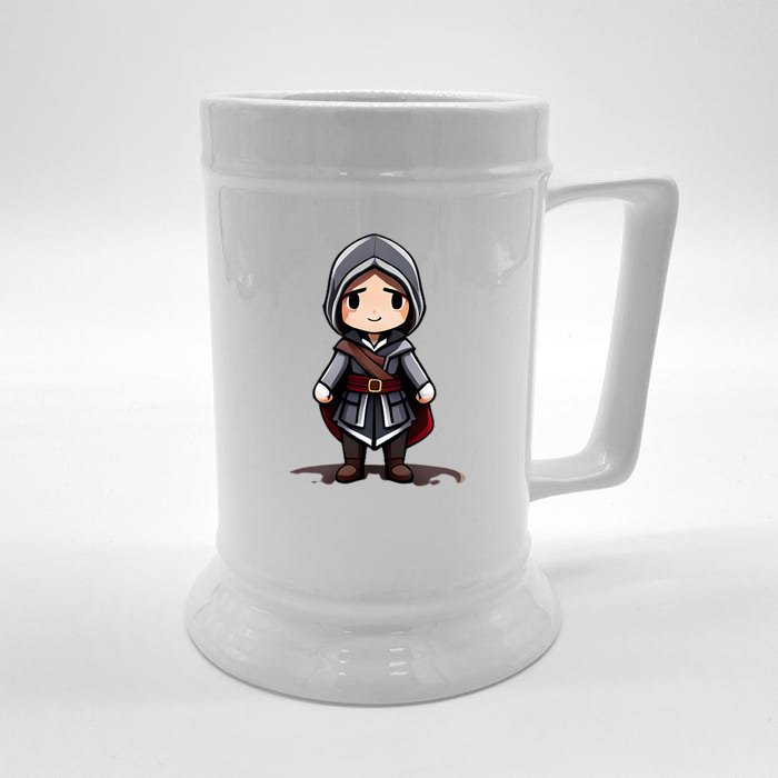 Cute Little Assassins Front & Back Beer Stein