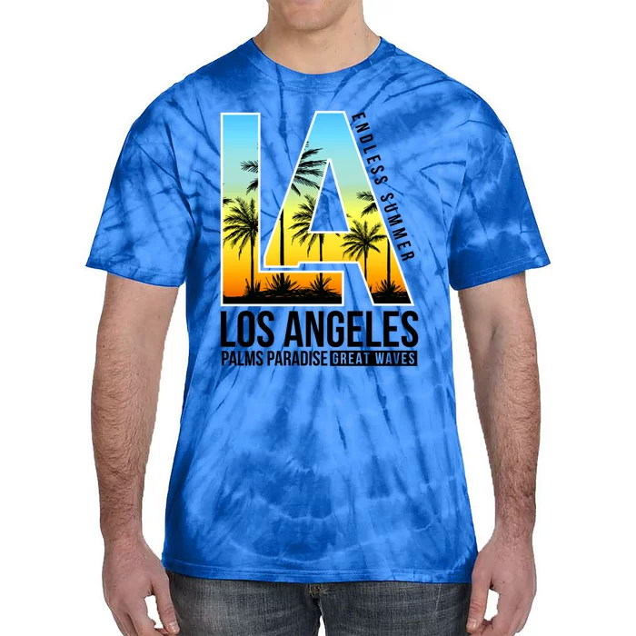 Cool Los Angeles California Dreaming Los Angeles California Gift Tie-Dye T-Shirt