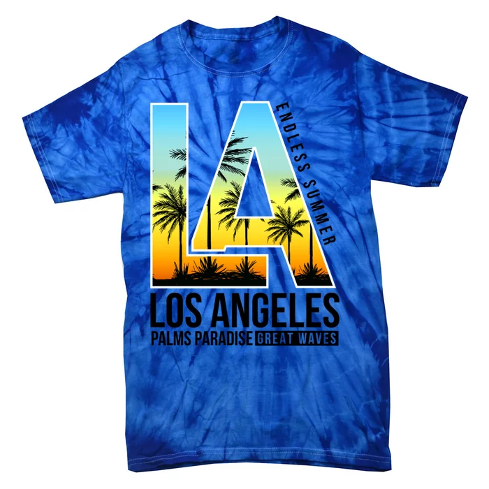 Cool Los Angeles California Dreaming Los Angeles California Gift Tie-Dye T-Shirt