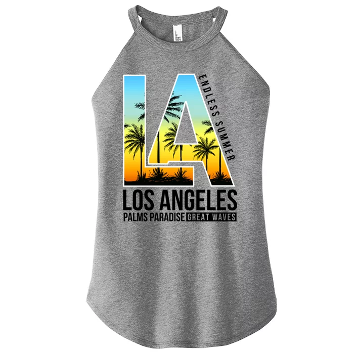 Cool Los Angeles California Dreaming Los Angeles California Gift Women’s Perfect Tri Rocker Tank