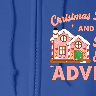 Christmas Lights And Real Estate Advice Funny Realtor Saying Full Zip Hoodie