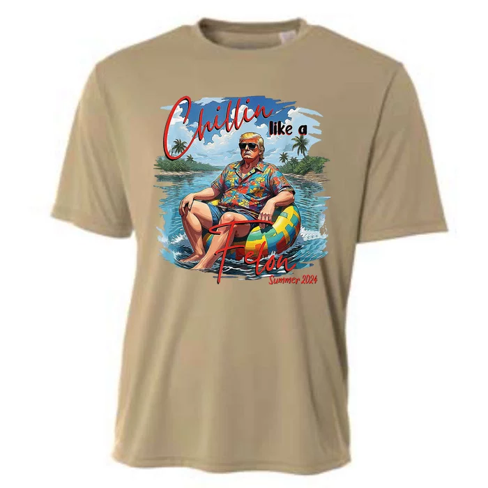 Chillin Like A Felon Summer 2024 Cooling Performance Crew T-Shirt