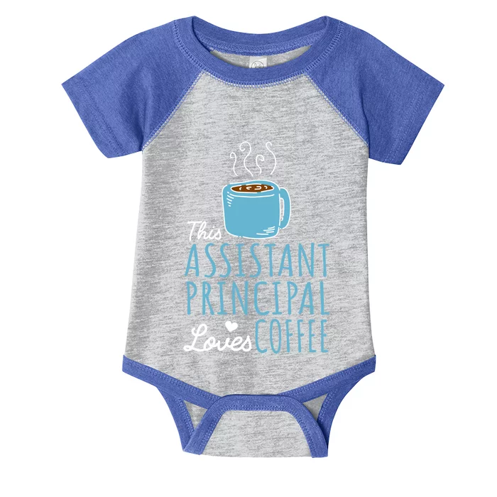 Coffee Lover And Assistant Principal Gift Infant Baby Jersey Bodysuit