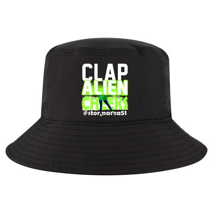 Clap Alien Cheeks Storm Area 51 Cool Comfort Performance Bucket Hat