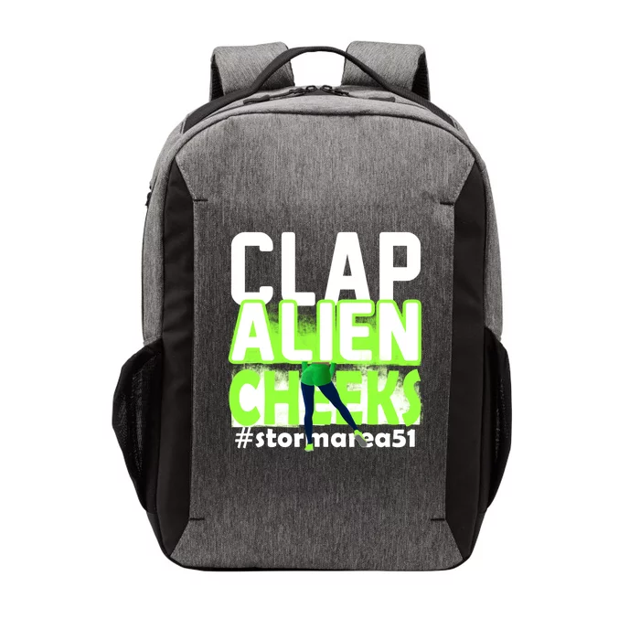 Clap Alien Cheeks Storm Area 51 Vector Backpack