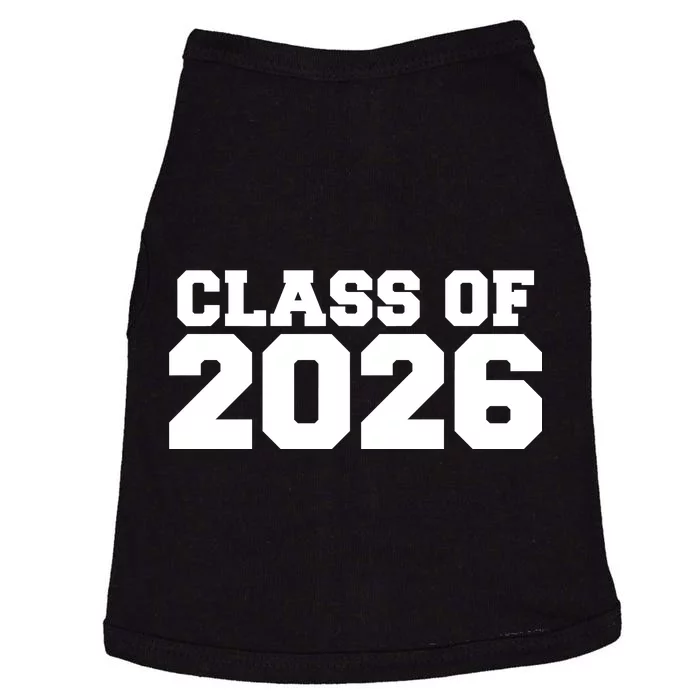 Class Of 2026 Graduation Doggie Tank