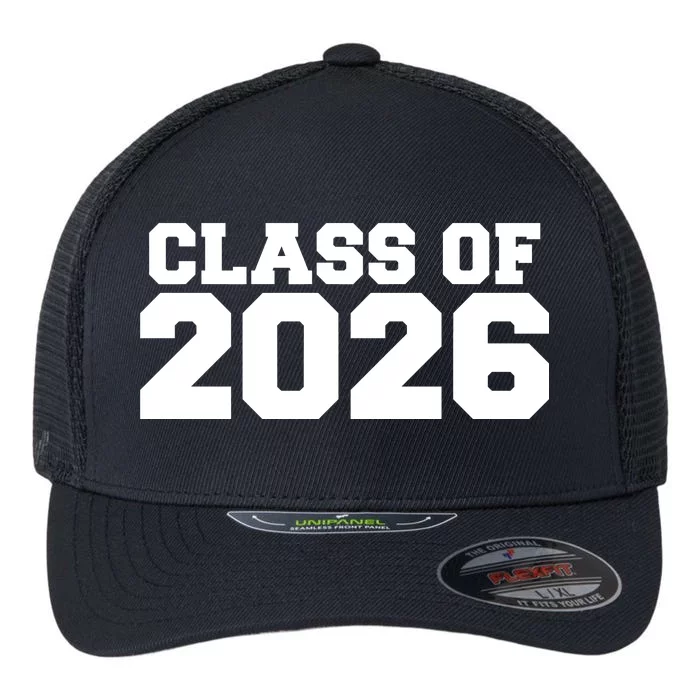 Class Of 2026 Graduation Flexfit Unipanel Trucker Cap