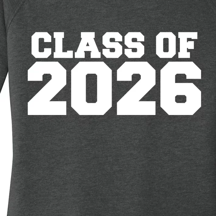 Class Of 2026 Graduation Women's Perfect Tri Tunic Long Sleeve Shirt