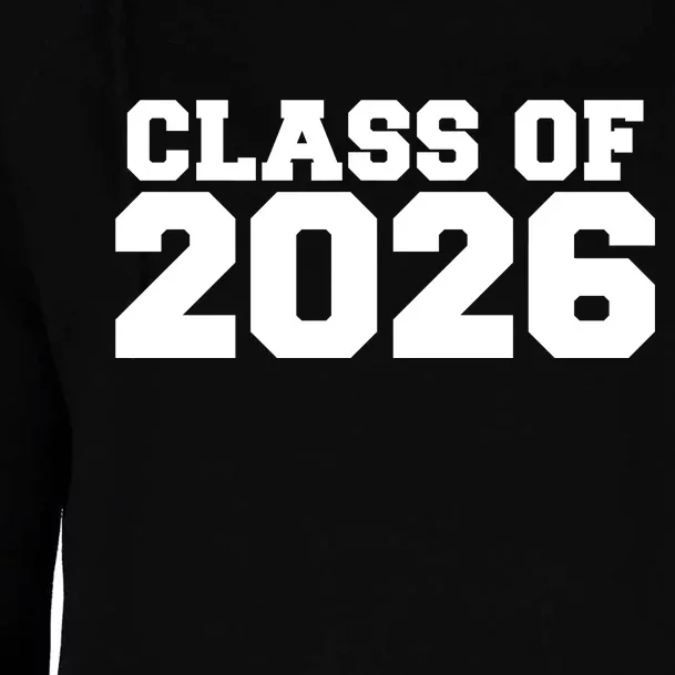 Class Of 2026 Graduation Womens Funnel Neck Pullover Hood