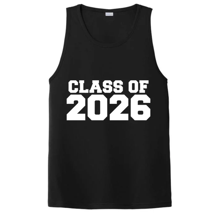 Class Of 2026 Graduation Performance Tank