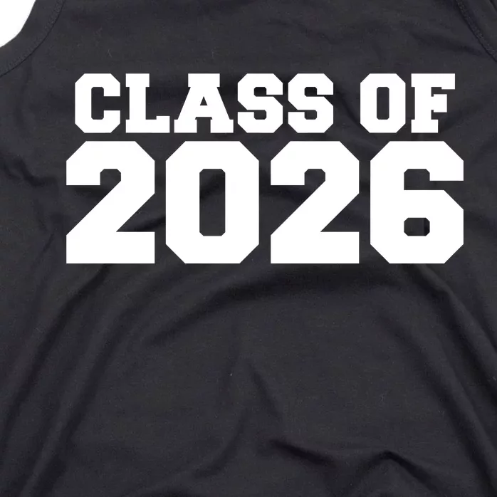 Class Of 2026 Graduation Tank Top