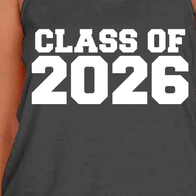 Class Of 2026 Graduation Women's Knotted Racerback Tank