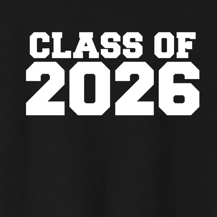 Class Of 2026 Graduation Women's Crop Top Tee