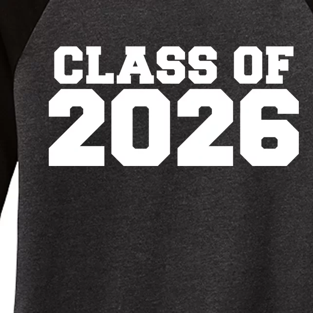 Class Of 2026 Graduation Women's Tri-Blend 3/4-Sleeve Raglan Shirt